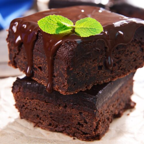 Brownie de garbanzos