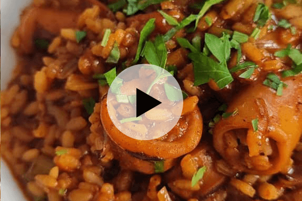 arroz meloso con chipirones Recetas