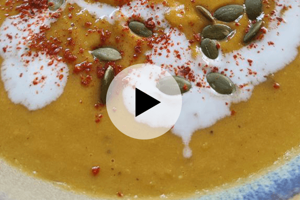 Crema de Calabaza al Horno