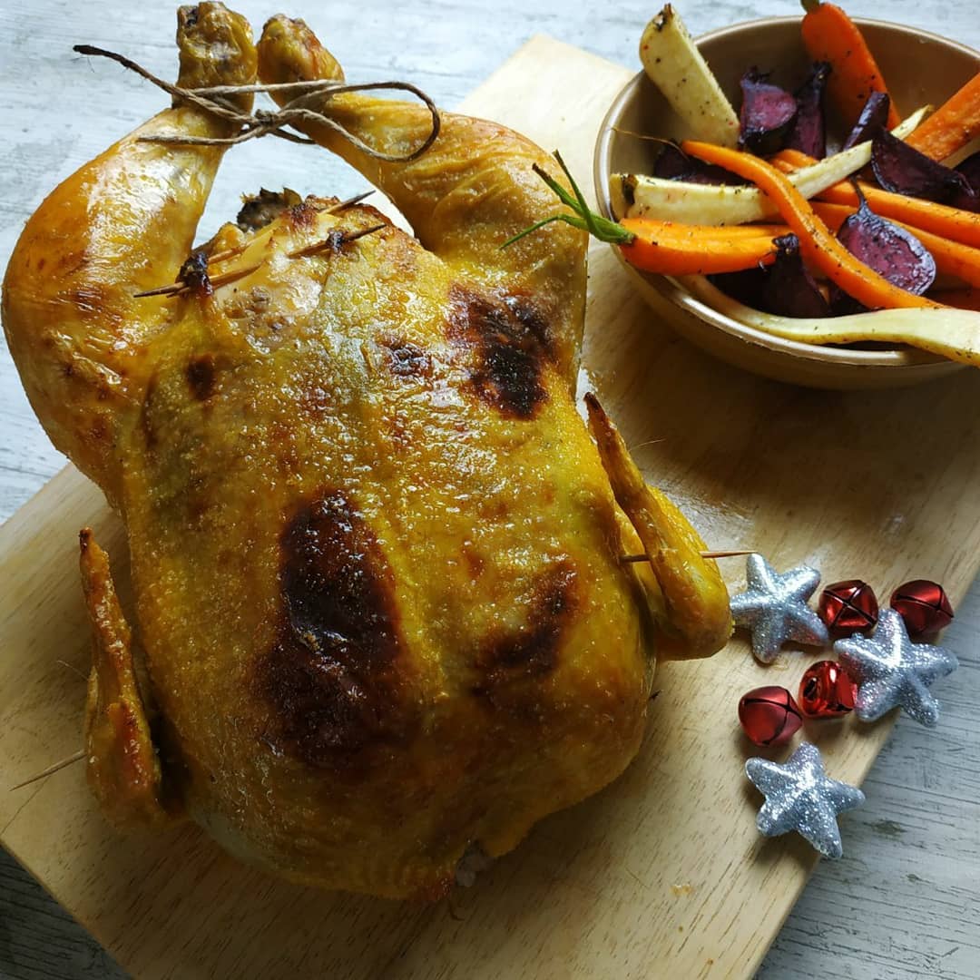 pollo navideño