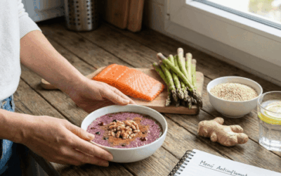 ¡Stop Hinchazón! Tu Primer Menú Dieta Antiinflamatoria tras las Fiestas