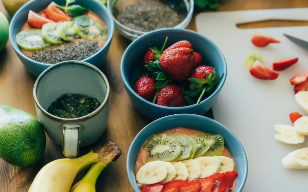 Preparar 7 desayunos en 15’ (batch antiinflamatorio)